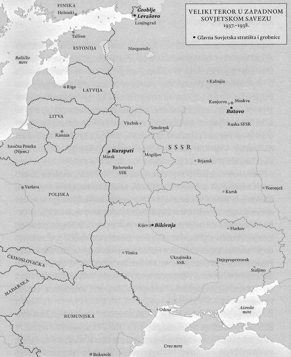 karta koncentracijskih logora